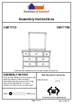 Furniture of America Palomino CM7777M Assembly Instructions preview