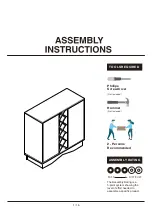 Furniture of America Passi YNJ-1971C24 Assembly Instructions Manual preview