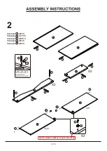 Preview for 9 page of Furniture of America Passi YNJ-1971C24 Assembly Instructions Manual