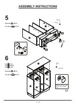 Preview for 11 page of Furniture of America Passi YNJ-1971C24 Assembly Instructions Manual