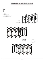 Preview for 12 page of Furniture of America Passi YNJ-1971C24 Assembly Instructions Manual