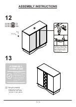 Preview for 15 page of Furniture of America Passi YNJ-1971C24 Assembly Instructions Manual