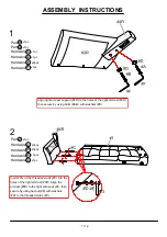 Preview for 7 page of Furniture of America Peever II CM6268 Assembly Instructions Manual