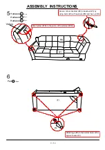 Preview for 9 page of Furniture of America Peever II CM6268 Assembly Instructions Manual