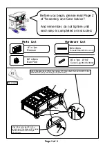 Preview for 3 page of Furniture of America Persephone CM7661D Assembly Instructions