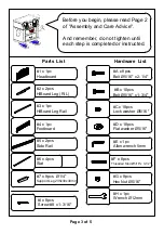 Preview for 8 page of Furniture of America Persephone CM7661EK Assembly Instructions Manual