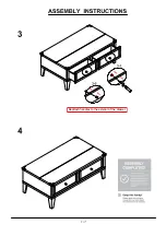 Preview for 7 page of Furniture of America Piedmont CM4387C Assembly Instructions Manual