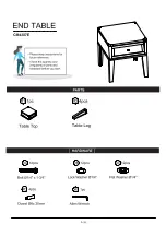 Preview for 5 page of Furniture of America Piedmont CM4387E Assembly Instructions Manual