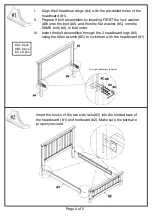 Preview for 4 page of Furniture of America Pioneer CM7449CK Assembly Instructions Manual