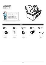 Preview for 5 page of Furniture of America Pollux CM6864-LV Assembly Instructions Manual