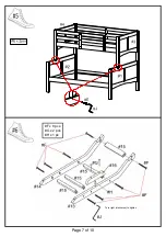 Preview for 7 page of Furniture of America Prismo CMBK608FAG Assembly Instructions Manual