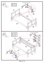 Предварительный просмотр 5 страницы Furniture of America Prismo CMBK608TYW Assembly Instructions Manual