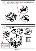 Preview for 5 page of Furniture of America Raya CM4451A-E Assembly Instructions Manual