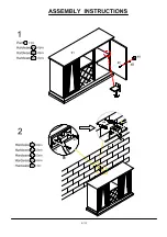 Preview for 6 page of Furniture of America Regensdorf CM3516SV Assembly Instructions Manual