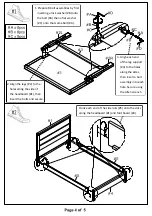 Preview for 4 page of Furniture of America Rexburg CM7382CK Assembly Instructions Manual