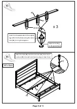 Preview for 10 page of Furniture of America Rexburg CM7382CK Assembly Instructions Manual