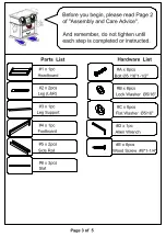 Preview for 13 page of Furniture of America Rexburg CM7382CK Assembly Instructions Manual