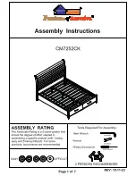 Preview for 7 page of Furniture of America Ribeira CM7252CK Assembly Instructions Manual