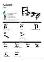 Preview for 5 page of Furniture of America Roanne FOA7927T Assembly Instructions Manual