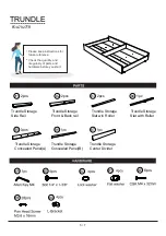 Preview for 5 page of Furniture of America Roanne FOA7927TR Assembly Instructions Manual