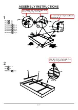 Preview for 6 page of Furniture of America Roanne FOA7927TR Assembly Instructions Manual