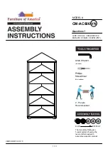 Furniture of America Rockwall CM-AC806 Assembly Instructions Manual preview