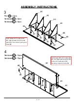 Preview for 8 page of Furniture of America Rockwall CM-AC806 Assembly Instructions Manual