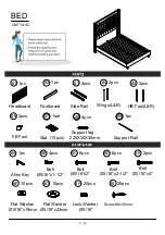 Preview for 5 page of Furniture of America Ryleigh CM7141Q Assembly Instructions Manual