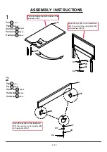 Preview for 8 page of Furniture of America Ryleigh CM7141Q Assembly Instructions Manual