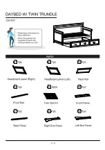 Предварительный просмотр 5 страницы Furniture of America Sahara CM1637 Assembly Instructions Manual