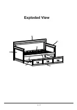 Предварительный просмотр 8 страницы Furniture of America Sahara CM1637 Assembly Instructions Manual