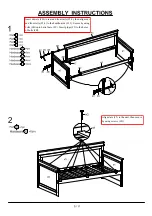 Предварительный просмотр 9 страницы Furniture of America Sahara CM1637 Assembly Instructions Manual