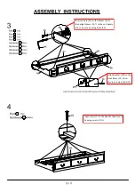 Предварительный просмотр 10 страницы Furniture of America Sahara CM1637 Assembly Instructions Manual