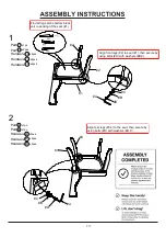 Preview for 7 page of Furniture of America Sania I CM3324BK-SC-2PK Assembly Instructions Manual