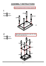 Preview for 6 page of Furniture of America Santa Clarita CM-AC789 Assembly Instructions Manual