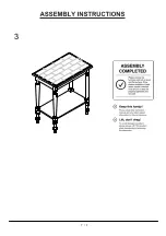 Preview for 7 page of Furniture of America Santa Clarita CM-AC789 Assembly Instructions Manual