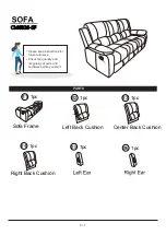 Preview for 5 page of Furniture of America Sarles CM6326-SF Assembly Instructions Manual