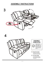 Preview for 7 page of Furniture of America Sarles CM6326-SF Assembly Instructions Manual