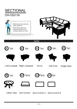 Preview for 5 page of Furniture of America Sasha CM-OS2138 Assembly Instructions Manual