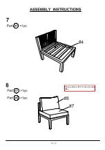 Preview for 10 page of Furniture of America Sasha CM-OS2138 Assembly Instructions Manual