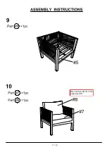 Preview for 11 page of Furniture of America Sasha CM-OS2138 Assembly Instructions Manual