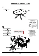 Preview for 12 page of Furniture of America Sasha CM-OS2138 Assembly Instructions Manual