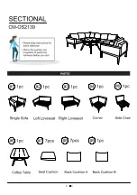 Preview for 5 page of Furniture of America Sharon CM-OS2139 Assembly Instructions Manual