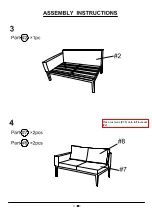 Preview for 9 page of Furniture of America Sharon CM-OS2139 Assembly Instructions Manual