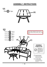 Preview for 13 page of Furniture of America Sharon CM-OS2139 Assembly Instructions Manual