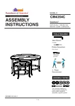 Furniture of America Shauna CM4354C Assembly Instructions Manual preview