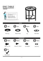 Preview for 5 page of Furniture of America Shauna CM4354E Assembly Instructions Manual