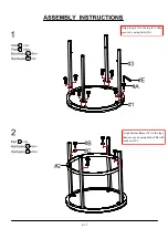 Preview for 6 page of Furniture of America Shauna CM4354E Assembly Instructions Manual