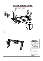 Preview for 6 page of Furniture of America Signe CM3346BN Assembly Instructions Manual