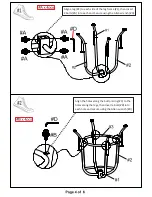 Предварительный просмотр 4 страницы Furniture of America Silvia CM3803PC-2PK Assembly Instructions Manual